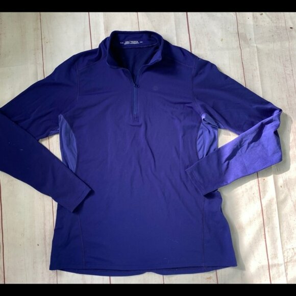 Arc'teryx Tops Arcteryx Base Layer Longsleeve Zip Up Extra Large